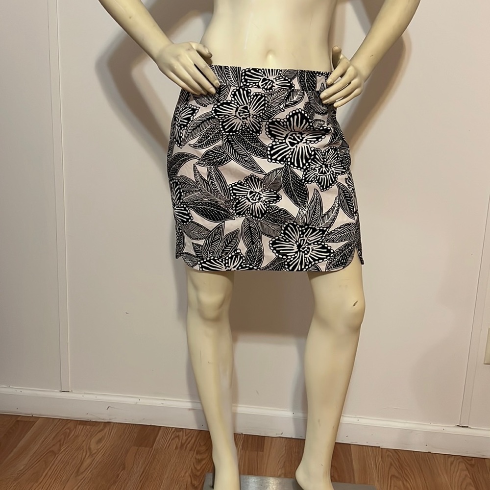 J.CREW Mini, Floral Print Skirt
